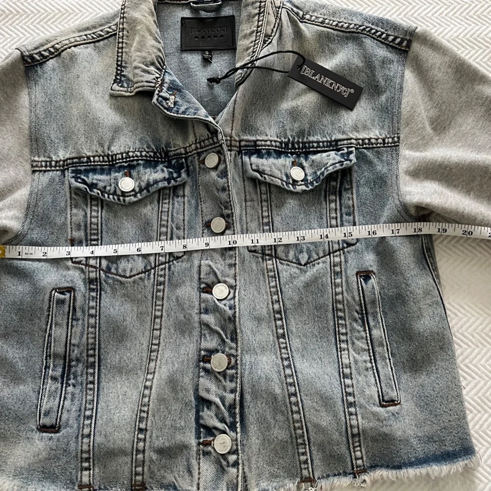 mixed media jacket by BLANK NYC - Picture 11 of 13